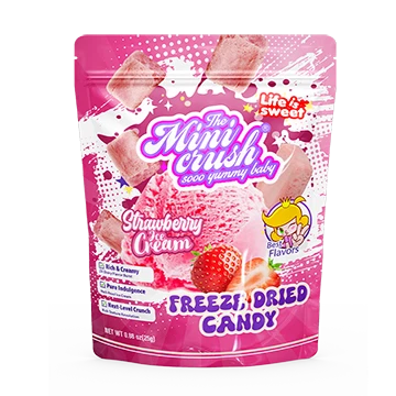 Freeze-dried Strawberry Ice Cream