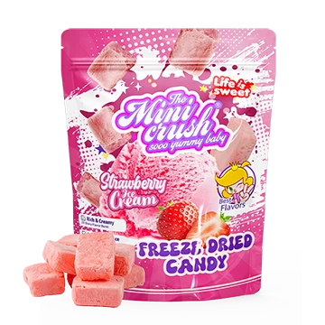 Freeze-dried Strawberry Ice Cream